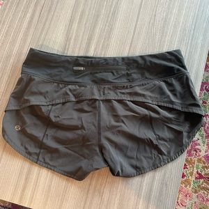 Lululemon speed up shorts black